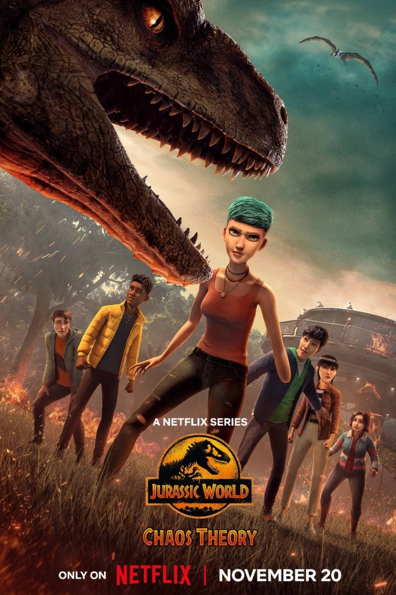 مسلسل Jurassic World: Chaos Theory مترجم