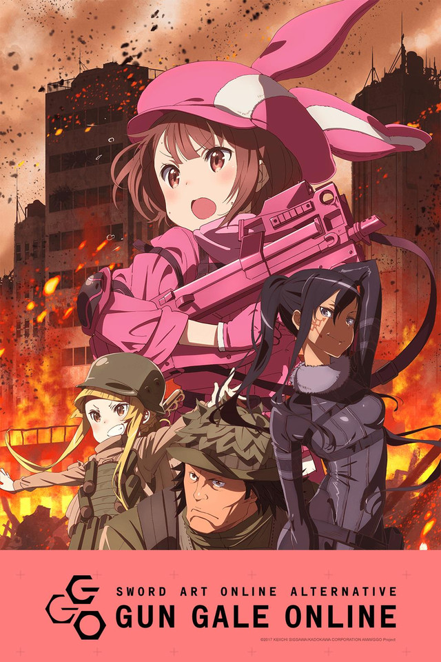 انمي Sword Art Online Alternative: Gun Gale Online الموسم الاول مترجم