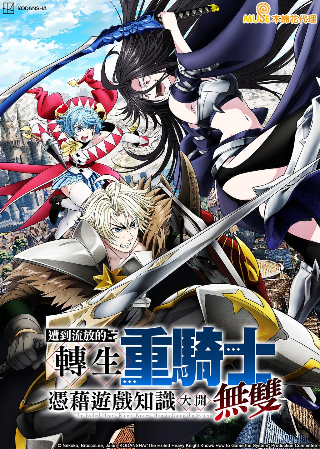 انمي Tsuihou sareta Tensei Juukishi wa Game Chishiki de Musou suru مترجم