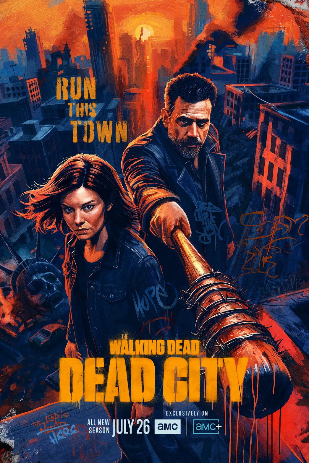 مسلسل The Walking Dead: Dead City مترجم